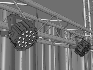 Concert Stage 8 3D Model