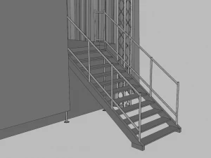 Concert Stage 8 3D Model