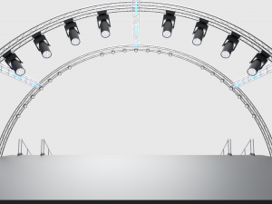 Concert Stage 9 3D Model