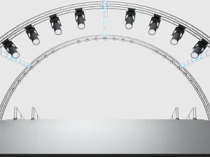 Concert Stage 9 3D Model