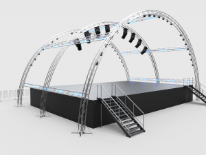 Concert Stage 9 3D Model