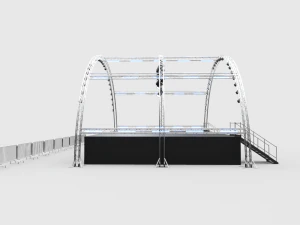 Concert Stage 9 3D Model