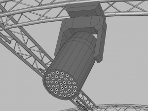 Concert Stage 9 3D Model