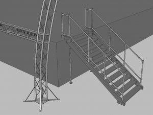 Concert Stage 9 3D Model