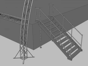 Concert Stage 9 3D Model