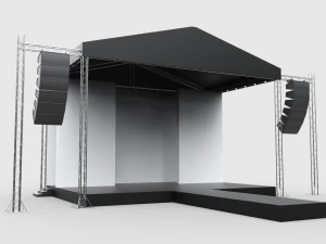 Konzertb&uuml;hne 10 3D Modell