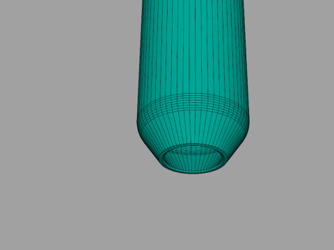 Amber Glass Bottles with Droppers 3Dモデル