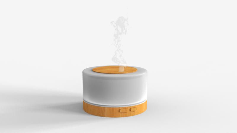 Aroma Essential Oil Diffuser 3D Modell .c4d .max .obj .3ds .fbx .stl .blend