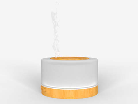 Aroma Essential Oil Diffuser 3D Modell