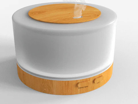 Aroma Essential Oil Diffuser 3D Model