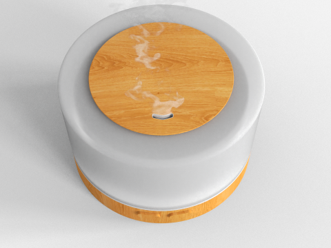 Aroma Essential Oil Diffuser 3D Modell