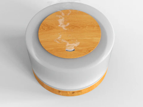 Aroma Essential Oil Diffuser 3D Model
