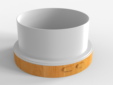 Aroma Essential Oil Diffuser 3D Modell