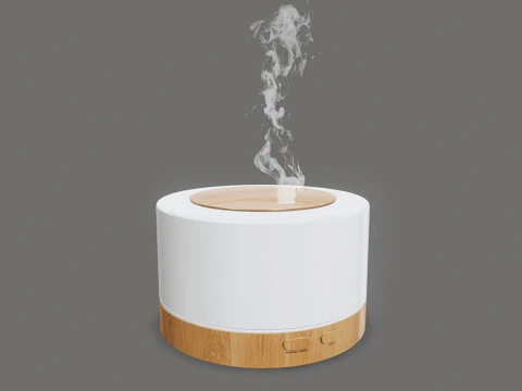 Aroma Essential Oil Diffuser 3D Model
