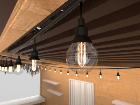 Beach Bar 5x5 Meters 3D Model
