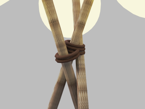 Beach Lamp 3D Model