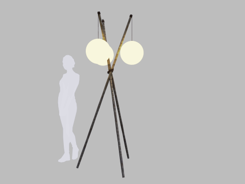 Beach Lamp 3D Model