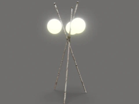 Beach Lamp 3D Model