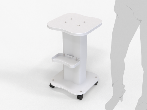 Beauty Salon Trolley 3D Model
