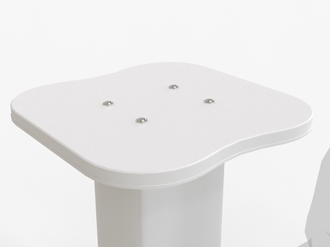 Beauty Salon Trolley 3D Model