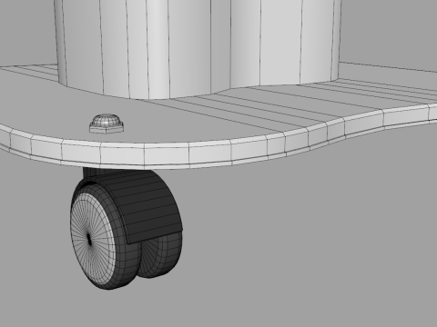 Beauty Salon Trolley 3D Model