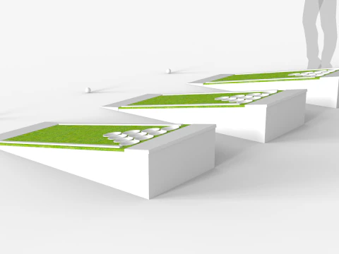 Beer Pong Golf 3D Model
