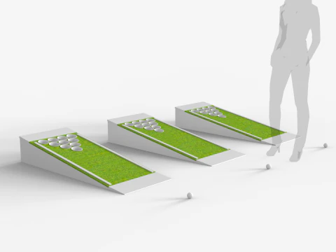 Beer Pong Golf 3D Model