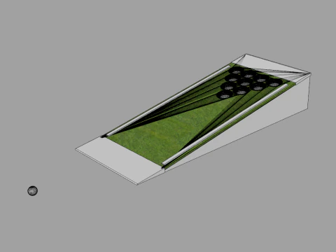 Beer Pong Golf 3D Model