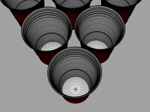 Beer Pong Golf 3D Model