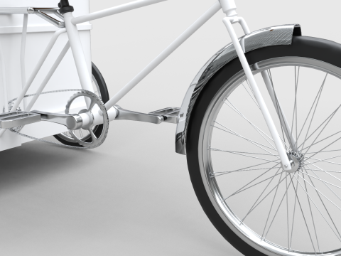 Bike Food Cart 3D मॉडल