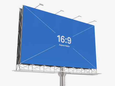 Billboard 3D मॉडल