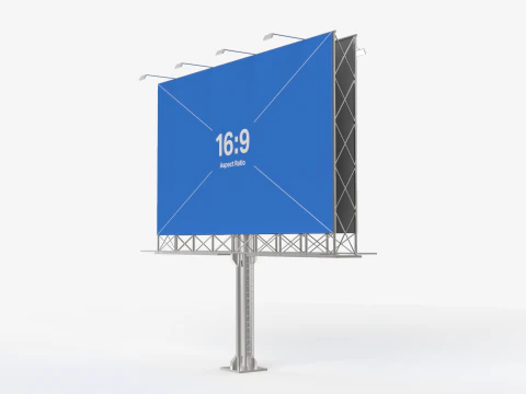 Billboard 3D Model