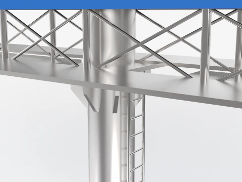 Billboard 3D Model