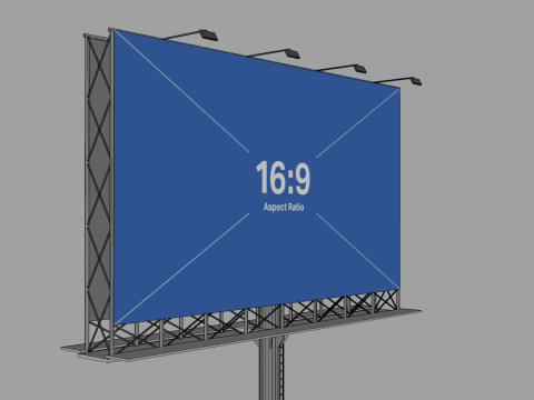 Billboard 3D 모델