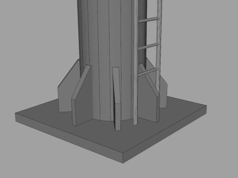 Billboard 3D Model