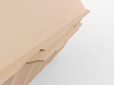 Biodegradable Food Containers 3D Model