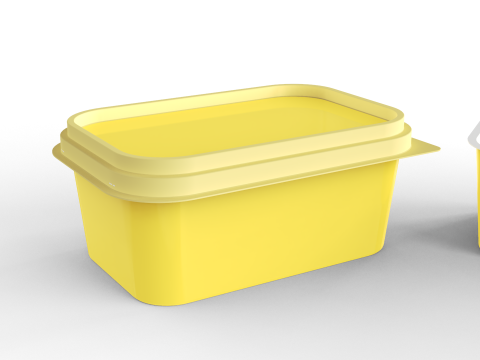 Butter Tub Modelo 3D