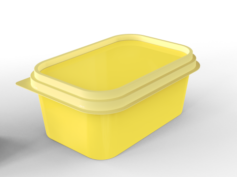 Butter Tub 3Dモデル