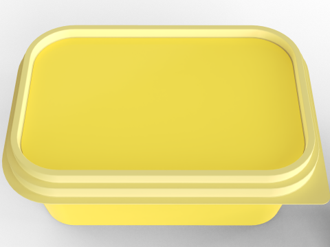 Butter Tub 3Dモデル