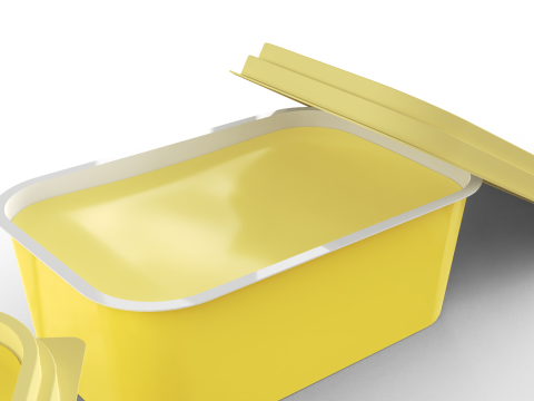 Butter Tub 3Dモデル