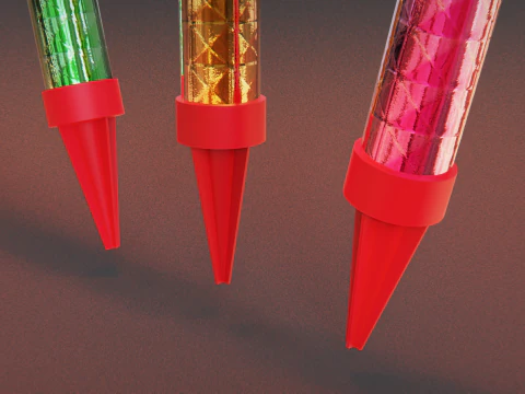 Cake Sparkler 3D Model