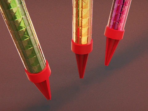 Cake Sparkler 3D Model