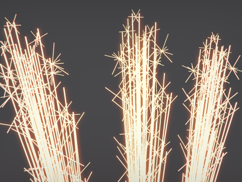 Cake Sparkler 3Dモデル