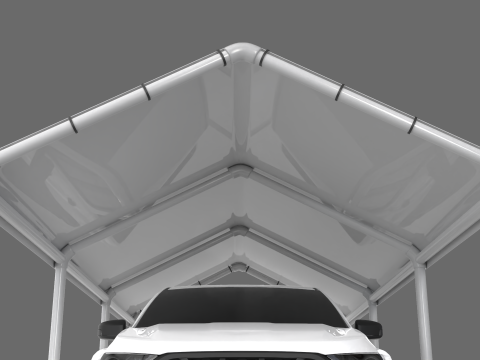 Car Tent 3x6 Meters 3D Модель
