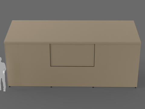 Car Tent Garage Model 3D