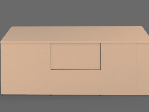 Car Tent Garage Model 3D