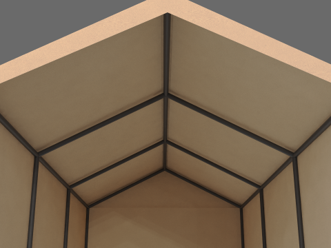 Car Tent Garage Model 3D