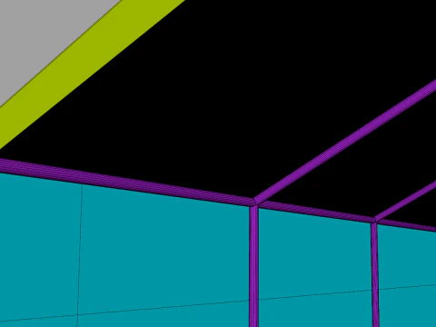Car Tent Garage 3D Model