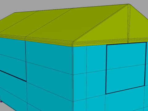 Car Tent Garage Model 3D