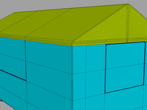 Car Tent Garage 3D Model